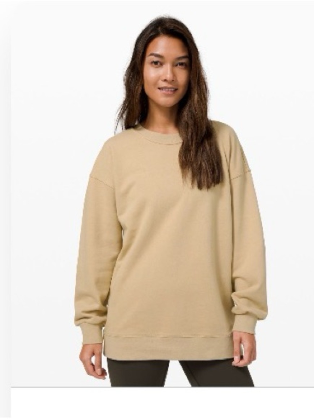 lululemon athletica Relaxed Crewneck Sweater - Beige